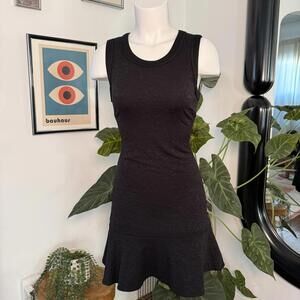 Juicy Couture Women's Black and Grey Dress